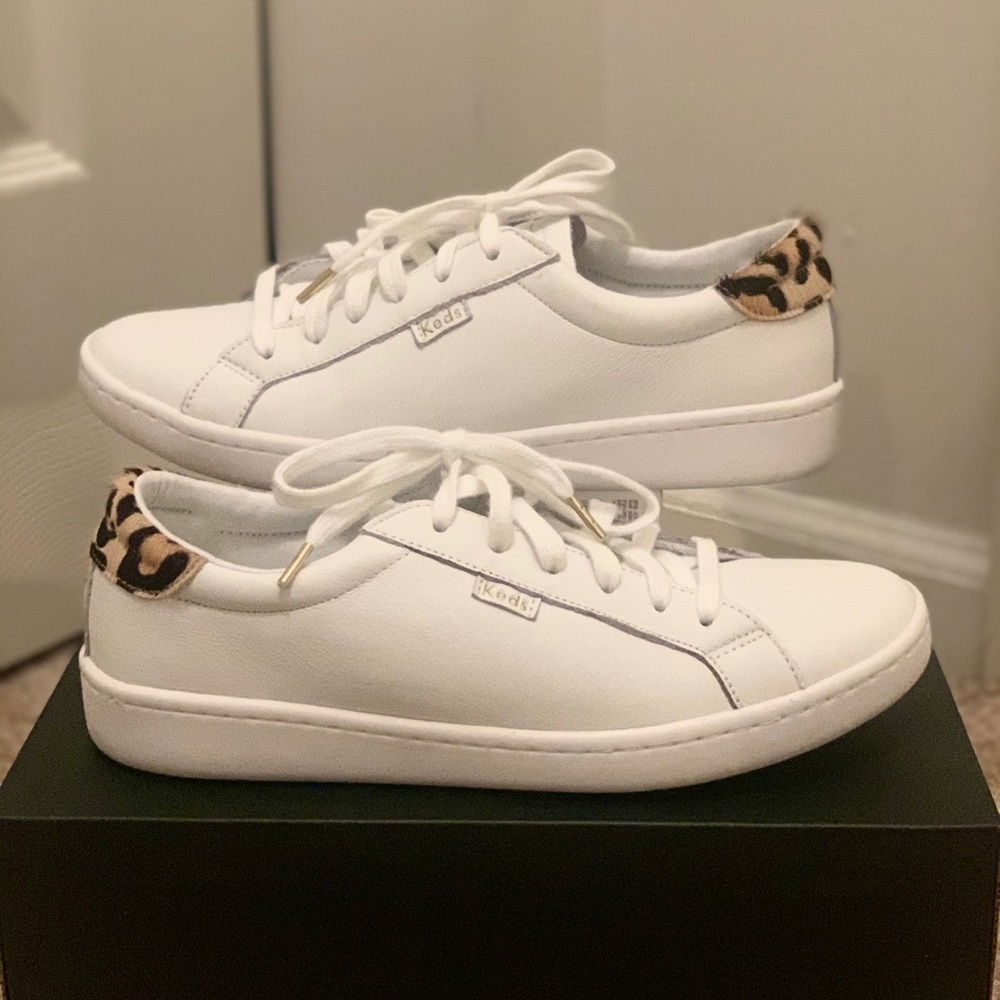 Keds Kate Spade White Leather Sneaker